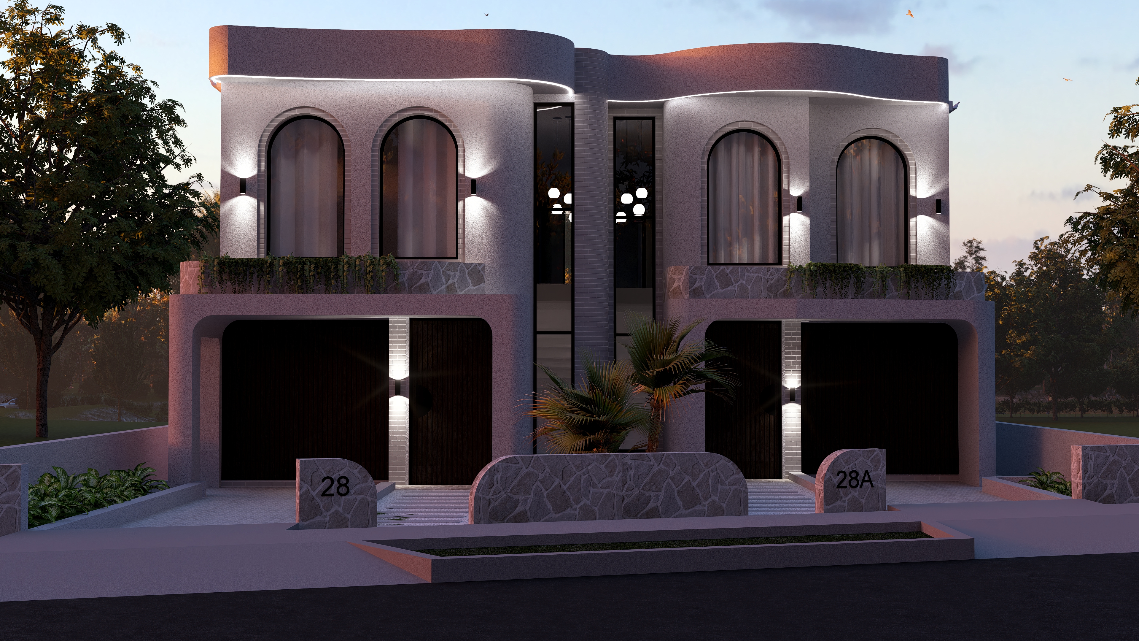 Bayside Council Duplex – exterior 6